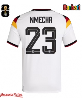 Germania Felix Nmecha #23 Tricou Fotbal Replică Mondial 2026 Barbati Acasa Germania Felix Nmecha #23 Tricou Fotbal Replică Mondial 2026 Barbati Acasa
